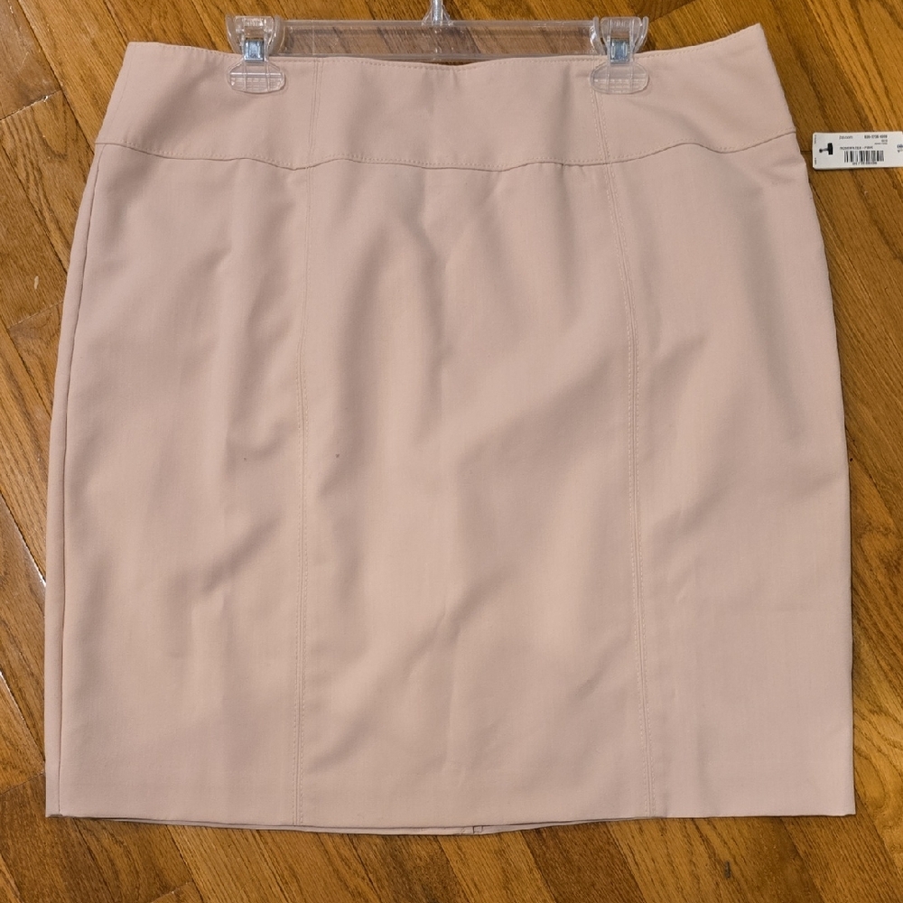 Worthington Dusty Pink Pencil Skirt Above The Knee
